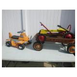 Scooters and Wagon