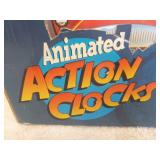 Animated Action Clocks "The Fabulous 50s Clock"