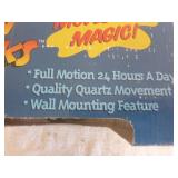 Animated Action Clocks "The Fabulous 50s Clock"