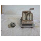 Vintage Kriss Krogs Razor Blade Sharpener and F & E Check Protector