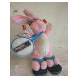 Energizer Bunny and Curly Doll from the Three Stooges