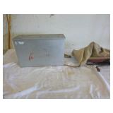 Old Fashioned Milk Box and Vintage Seed Sower