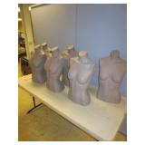 FEMALE HALF MANNEQUIN BUSTS