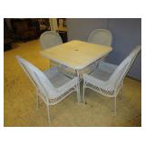WEATHER PROOF WICKER PATIO SET