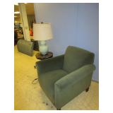 ARMCHAIR AND LAMP