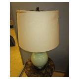 ARMCHAIR AND LAMP