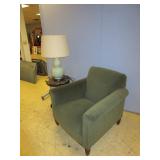 ARMCHAIR AND LAMP