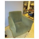 ARMCHAIR AND LAMP