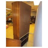 DROP DOWN DESK AND STORAGE CABINET