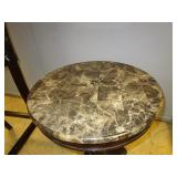 COFFEE TABLE, ACCENT TABLE AND BAR STOOL