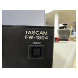 TASCAM AUDIO INTERFACE WITH JBL SPEAKER