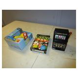 VTECH LEARNING LIGHT, HOYLE CASINO PC GAME, AND MINI SLOT MACHINE