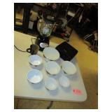 HAMILTON BEACH BENDER, BLACK & DECKER HAND MIXER AND STORAGE BOWLS