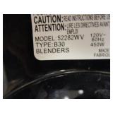 HAMILTON BEACH BENDER, BLACK & DECKER HAND MIXER AND STORAGE BOWLS