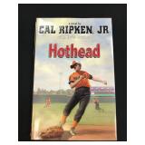 CAL RIPKEN JR AUTOGRAPHED HOTHEAD BOOK