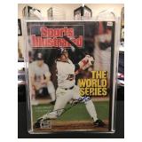 DAN GLADDEN AUTOGRAPHED 1987 WORLD SERIES SPORTS ILLUSTRATED