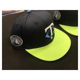 LOT OF 2 MN TWINS/ MN TIMBERWOLVES GIVEAWAY HATS