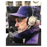 BUD GRANT AUTOGRAPHED 11X14