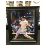 KENT HERBECK FRAMED AUTOGRAPHED 8X10 PHOTO