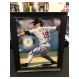 SCOTT ERICKSON FRAMED AUTOGRAPHED 8X10