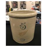 5 GALLON RED WING CROCK