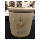 4 GALLON RED WING CROCK