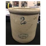 2 GALLON RED WING CROCK