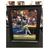 AL NEWMAN FRAMED AUTOGRAPHED 8X10 PHOTO