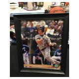LEW FORD FRAMED AUTOGRAPHED 8X10 PHOTO