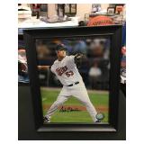 NICK BLACKBURN FRAMED AUTOGRAPHED 8X10 PHOTO