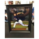 GLEN PERKINS FRAMED AUTOGRAPHED 8X10 PHOTO