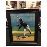 FRANK VILOA FRAMED AUTOGRAPHED 8X10 PHOTO