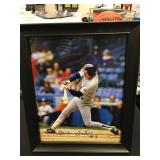 GENE LARKIN FRAMED AUTOGRAPHED 8X10 PHOTO