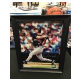 PAUL MOLITER FRAMED AUTOGRAPHED 8X10 PHOTO