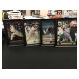 LOT OF 4 MN TWINS FRAMED AUTOGRAPHED 8X10 PHOTO