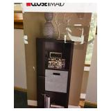 ClosetMaid 4107 Decorative Storage 3 Cube Organizer, Black Walnut not used