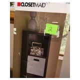 ClosetMaid 4107 Decorative Storage 3 Cube Organizer, Black Walnut not used