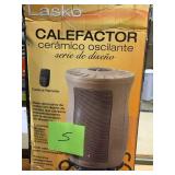 Lasko Designer Series 1500-Watt Oscillating Ceramic Electric Portable Heater in good condition