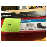 Weatherproof Womens Katie Water Resistant Shoe w/Side Zipper (10us, Black) not used