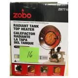 ZOBO 15,000 BTU Propane Tank Top Heater in good condition