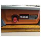 RIDGID 7" Portable Job Site Wet Tile Saw 6.5 Amp Induction Motor Power USED in good condition