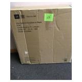 Hampton Bay 23 in. Compact Electric Fireplace in Black in good condition