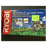 RYOBI 22 in. 26 cc Gas Hedge Trimmer in good condition