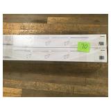 Hampton Bay 3 Light White Linear Track Lig 3.54"h x 4.25"w x White in good condition