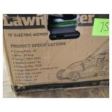 Lawnmaster 15 in. 2-in-1 Mulching Corded Electric Walk Behind Push Mower in good condition
