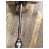 Better Homes & Gardens 36-66" Boule Adjustable Curtain Rod for Windows, 1" Diameter in good condition lot of 4