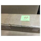 Aqua Shield Medium Gray 8.5 in. x 30 in. Boxwood Stair Tread Cover in good condition