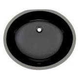 MR Direct Undermount Porcelain Bathroom Sink in Black not used