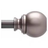 Better Homes & Gardens 36-66" Boule Adjustable Curtain Rod for Windows, 1" Diameter in good condition lot of 4