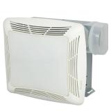 NuTone 70 CFM Ceiling Bathroom Exhaust Fan with Light, White Grille and Light not used